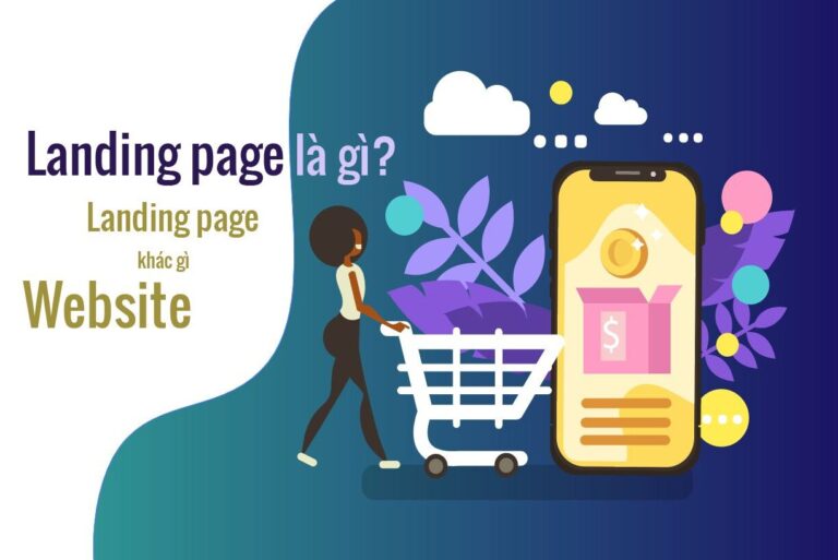 lanfing page là gì, Landing page khác gì website